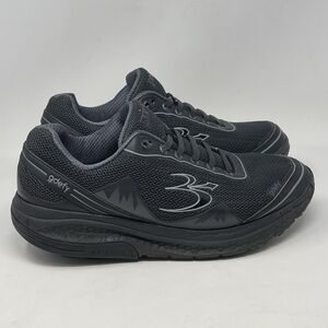 Gdefy Gravity Defyer Mighty Walk Shoes Mens 14 Wide Black Slip On Comfort Ortho